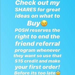 Check out my Shares 😊